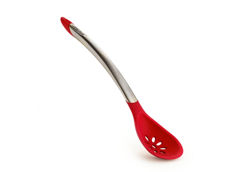 Cuisipro Browne, Cuisipro Silicone Slotted Spoon Red