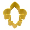 R&M R&M Mini Fluer De Lis Cookie Cutter- Yellow 1.5"
