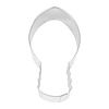 R&M R&M Holiday Light Bulb Cookie Cutter 4.25"
