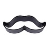 R & M International Corp R&M Moustache Cookie Cutter 4" - Black