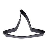 R&M Witch's Hat Cookie Cutter 4.5"- Black