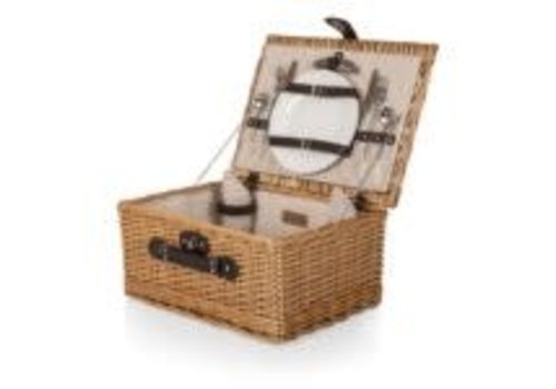 Picnic Time Picnic Time, Classic Picnic Basket, (Beige Canvas)