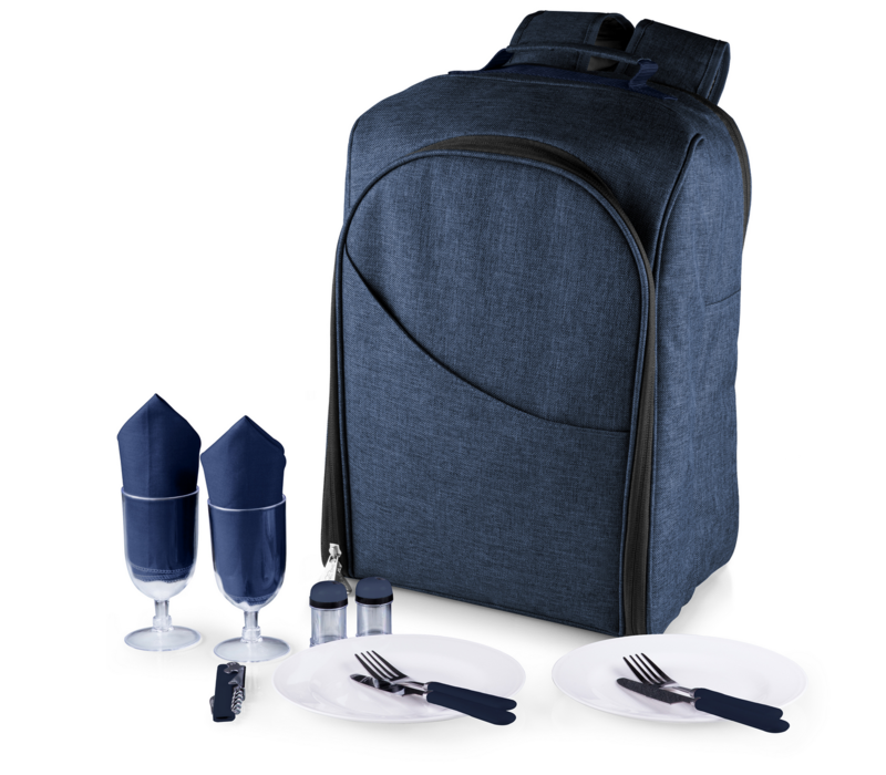 Picnic Time, PT-Colorado Picnic Cooler Backpack, (Navy Blue)