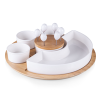 Picnic Time Toscana Symphony Appetizer Serving Tray Set
