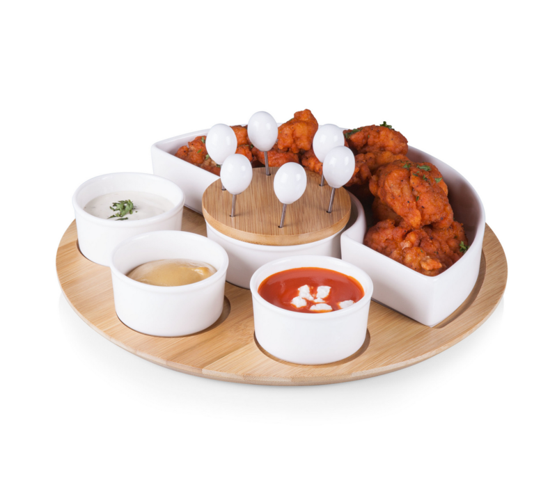 Picnic Time Toscana Symphony Appetizer Serving Tray Set