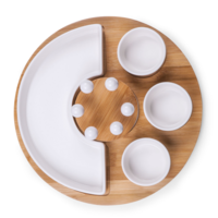 Picnic Time Toscana Symphony Appetizer Serving Tray Set