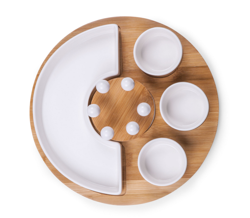 Picnic Time Toscana Symphony Appetizer Serving Tray Set