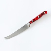 Lamson 5" Premier Forged Serrated All Purpose (Tomato) Knife- FIRE Handle