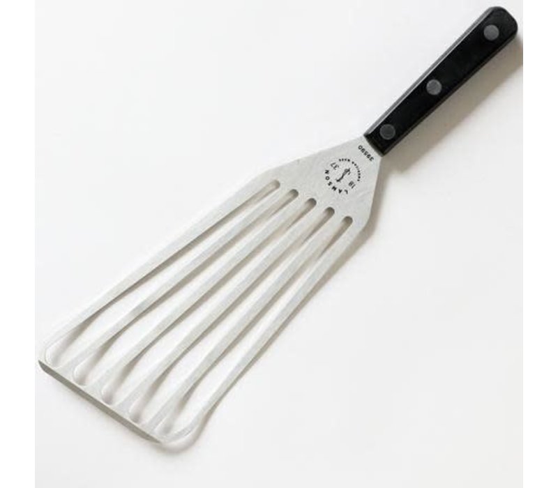 Lamson, 4" x 9" Jumbo Chef’s Slotted Turner Right Handed, POM Handle
