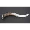 Silver Stag Silver Stag Back Strapper- Elk Crown Handle, D2 Steel