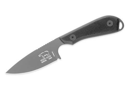 White River Knife & Tool White River Knife & Tool M1 Pro- Black Textured G10, Black Coated CPM S35VN Blade