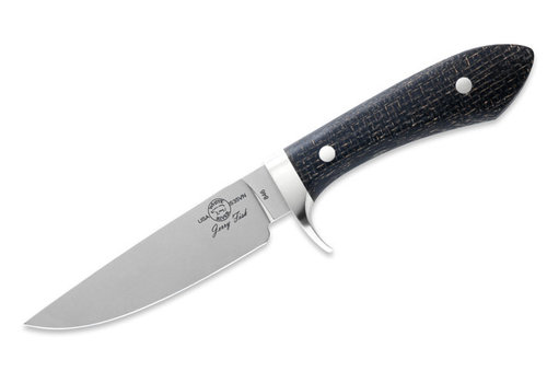 White River Knife & Tool White River Sendero Classic Black Burlap Micarta, CPM S35VN Steel