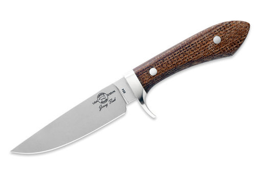 White River Knife & Tool White River Sendero Classic Natural Burlap Micarta, CPM S35VN
