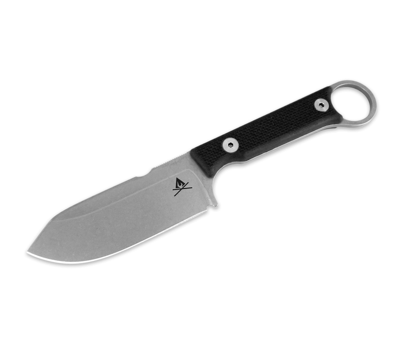 White River Knife & Tool  Firecraft 3.5 Pro Black Textured G10, CPM S35VN