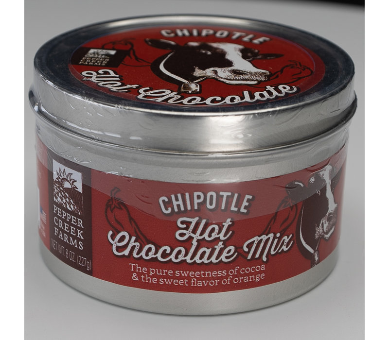 Pepper Creek Farms Chipotle Hot Chocolate Mix- 8 oz Tin