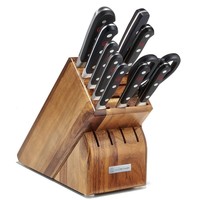 Wusthof Classic 11 Piece Block Set- Acacia Block