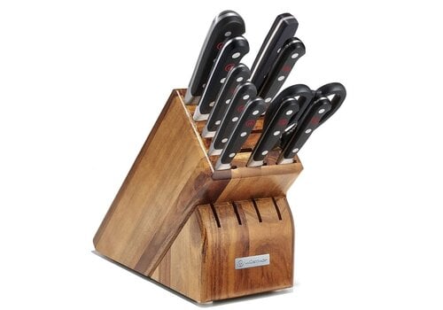 Wusthof Wusthof Classic 11Pc Block Set Acacia