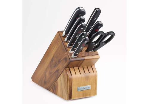 Wusthof Wusthof Classic 9Pc Block Set, Acacia Block