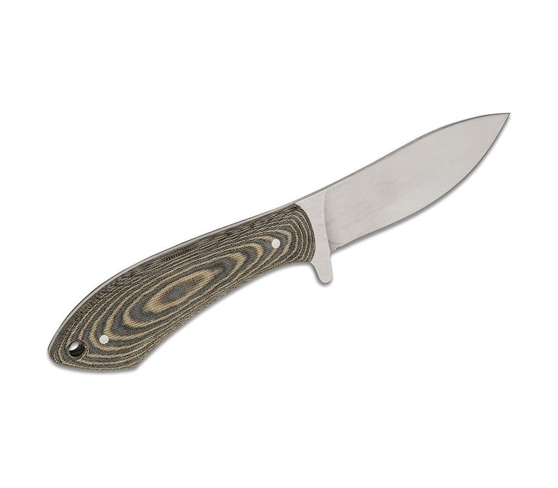 White River Knife & Tool Sendero Pack- Black & O.D. Linen Micarta, CPM S35VN