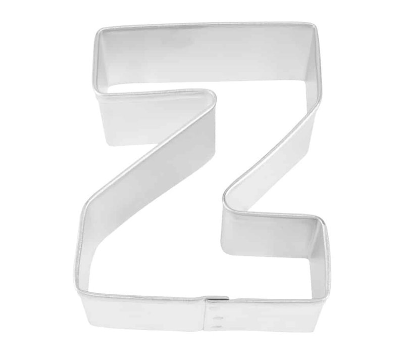 R&M Letter Z Cookie Cutter 2.75"