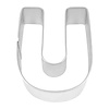 R&M R&M Letter U Cookie Cutter 2.75"