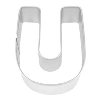 R&M Letter U Cookie Cutter 2.75" (Single)