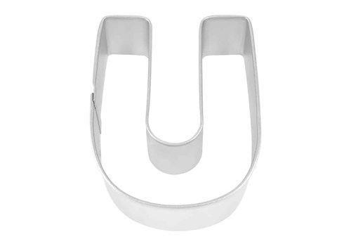 R&M R&M Letter U Cookie Cutter 2.75" (Single) R&M R&M Letter U Cookie Cutter 2.75" (Single)