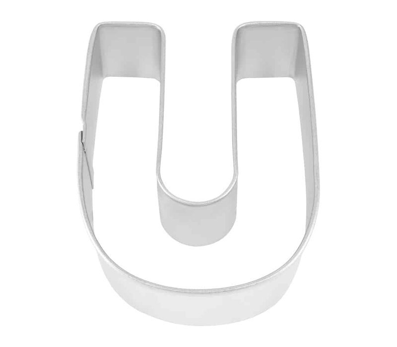 R&M Letter U Cookie Cutter 2.75" (Single)