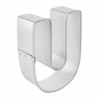 R&M Letter U Cookie Cutter 2.75" (Single)