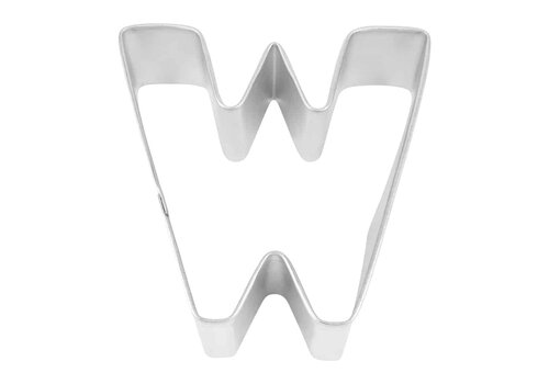 R&M R&M Letter W Cookie Cutter 2.75"