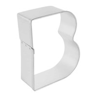 R&M, Letter B Cookie Cutter 2.75"
