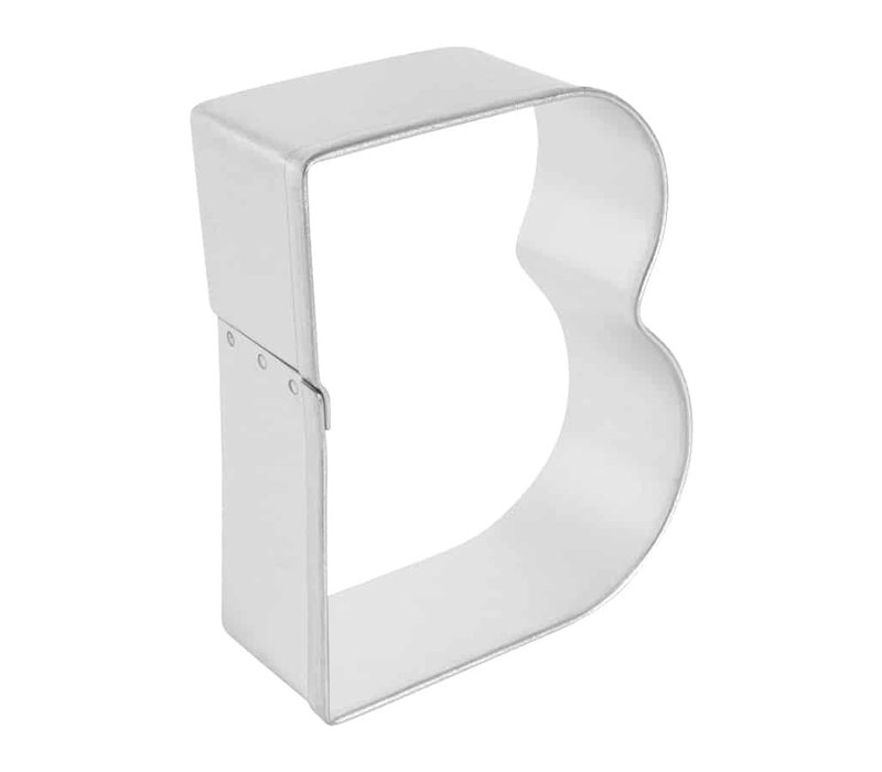 R&M Letter B Cookie Cutter 2.75"