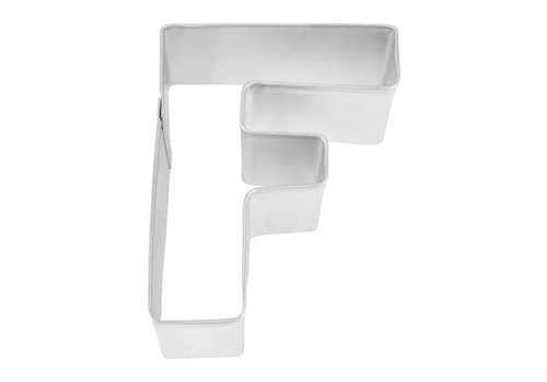 R&M R&M Letter F Cookie Cutter 2.75" (Single)