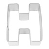 R&M Letter H Cookie Cutter  2.75"
