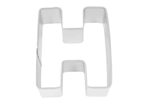 R&M R&M Letter H Cookie Cutter  2.75"