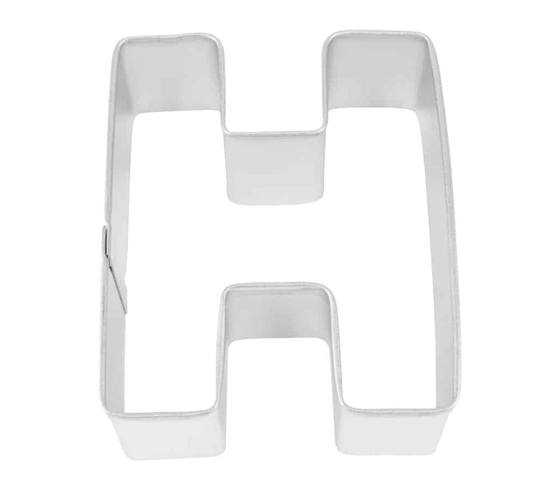 R&M Letter H Cookie Cutter  2.75"