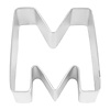 R&M R&M Letter M Cookie Cutter  2.75"