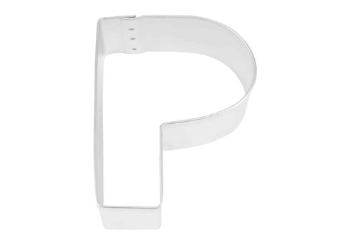 R&M R&M Letter P Cookie Cutter 2.75"