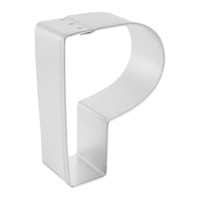 R&M, Letter P Cookie Cutter 2.75"