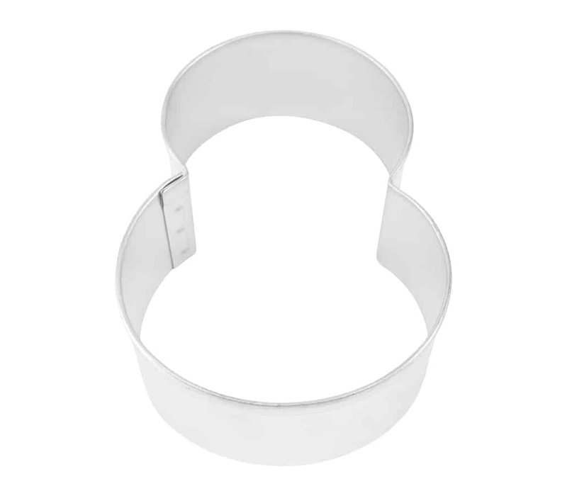 R&M Number 8 Cookie Cutter 3" (Single)