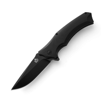 QSP,  Sthenia with Black Stonewashed Blade and Black G-10 Handle