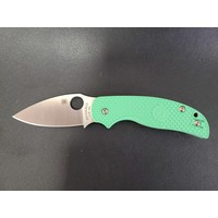 (CONSIGNMENT) 01142022140--Spyderco, Sage 5 w/ Mint Scales
