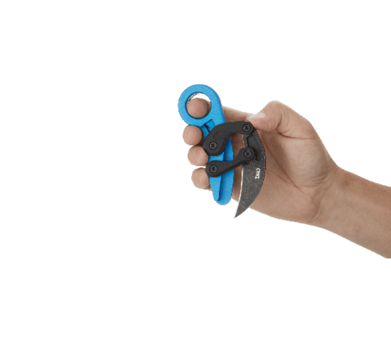 CRKT Provoke Karambit, Blue Grivory, 1.4116 Steel