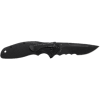 CRKT Shenanigan Assisted Black, Veff Serrations
