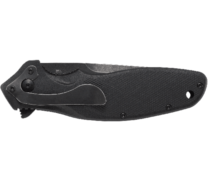 CRKT Shenanigan Assisted Black, Veff Serrations