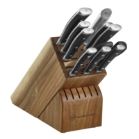 Wusthof Classic IKON 11pc Knife Block Set- Acacia