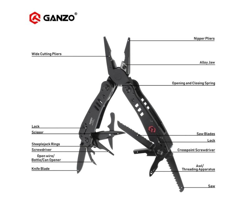 G302-B--Ganzo, Multi Tool
