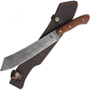 Buck & Bear Buck n Bear Utility Machete Damascus with Walnut Handle Buck & Bear Buck n Bear Utility Machete Damascus with Walnut Handle