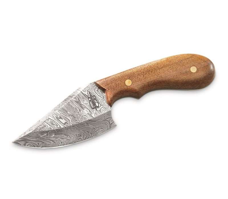 Buck n Bear Wild Skinner-Damascus with Walnut Handle