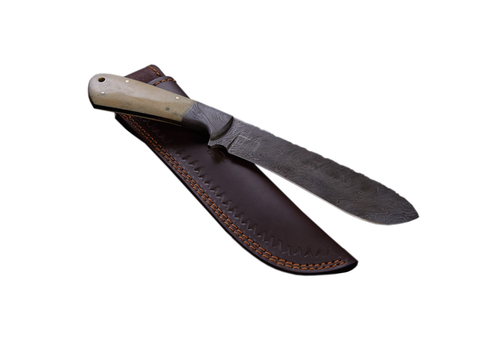 Buck & Bear Buck n Bear Small Bone Machete Damascus Buck & Bear Buck n Bear Small Bone Machete Damascus